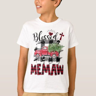 Blerad Memaw Red-plaid-jul T Shirt