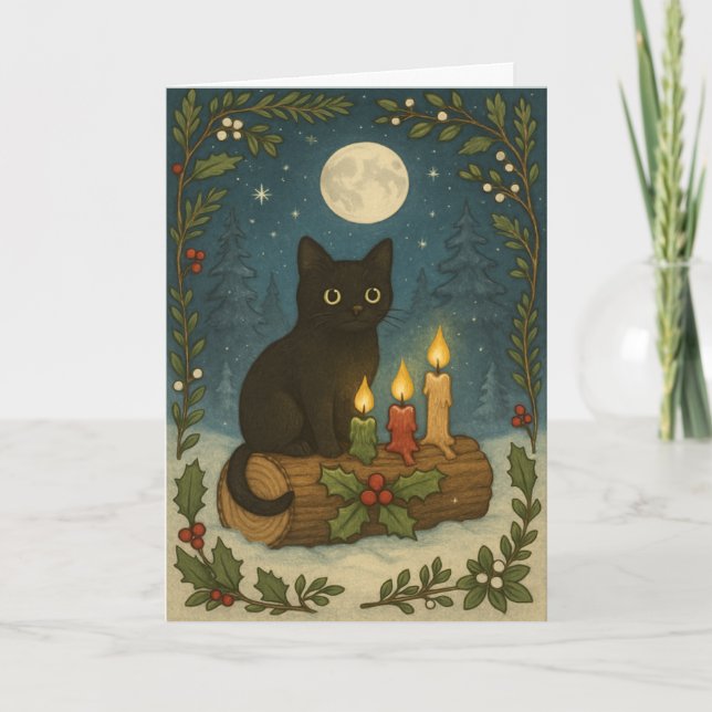 Blerad Yule Helgkort (Framsida)
