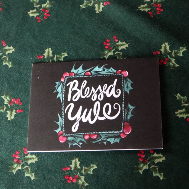 Blerad Yule Kort (Skapare uppladdad)