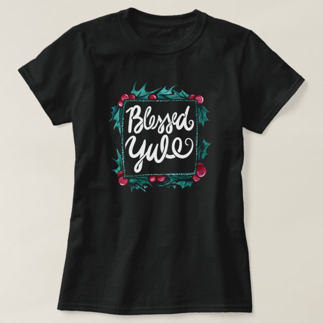 Blerad Yule T Shirt (Design framsida)