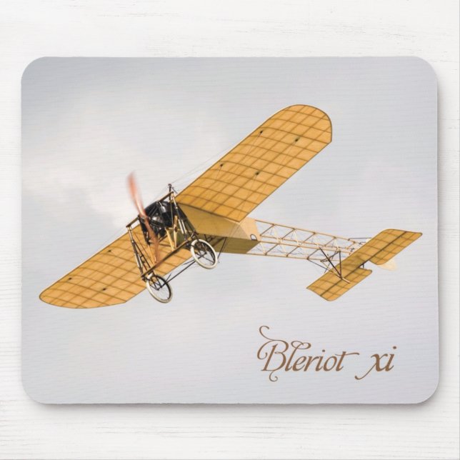 Bleriot 1909 XI Mousepad Musmatta (Framsidan)
