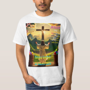 Blesande blommor: Påsk T-Shirt-design T Shirt