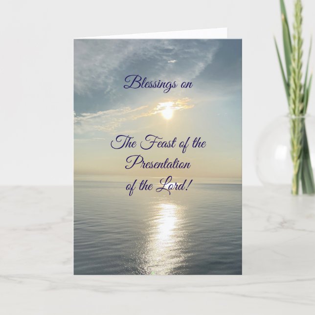 Blesen på presentationens färd, kort (Framsida)