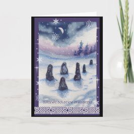 Blesingkort för Winter Solstice Kort