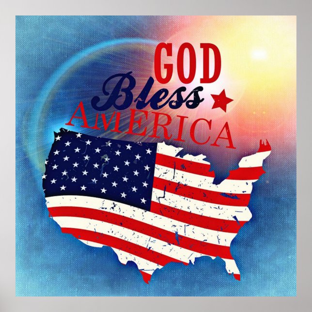 Bless America Poster (Framsidan)