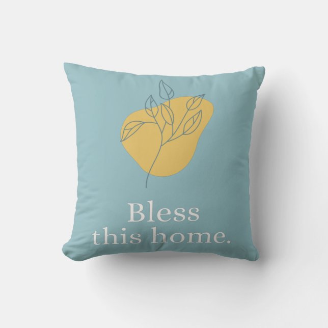 Bless här hemma kudde (Framsida)
