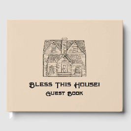 Bless House med text- och bildmallar Gästböcker