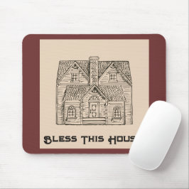 Bless House med text- och bildmallar Musmatta