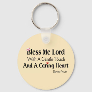 Bless Me Lord Nurses Prayer Nyckelring