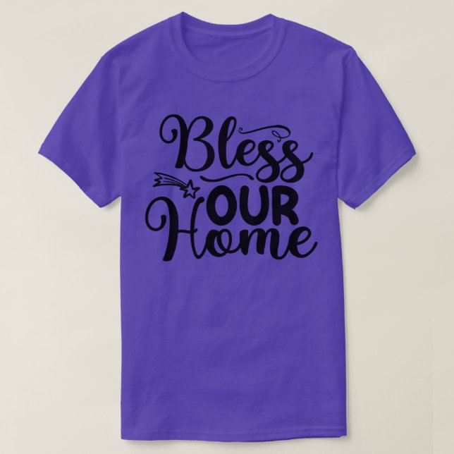 Bless our home Doormat 1 T Shirt (Design framsida)