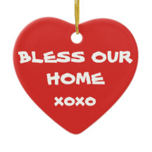 Bless our Home Simple Script Cute Jul