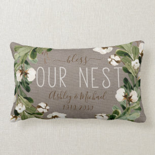 Bless our Nest Namn WAN Photo Bröllop KeepVEY Lumbarkudde