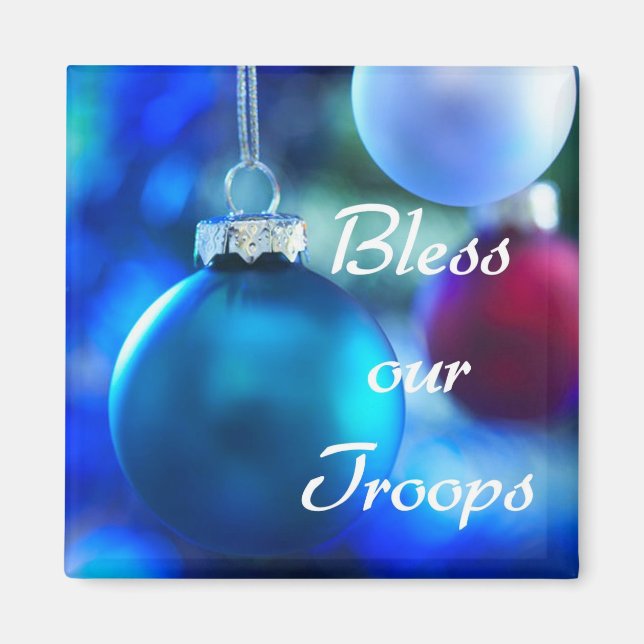 Bless our Troops magnet (Framsidan)