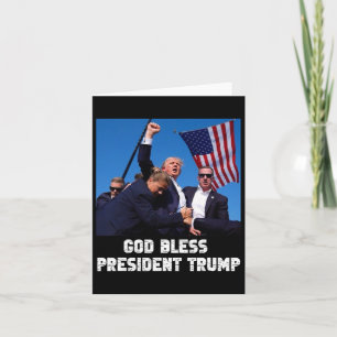 Bless President Trump1 Kort