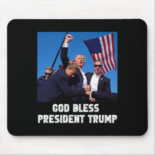 Bless President Trump Trump 2024 Omröstning Musmatta