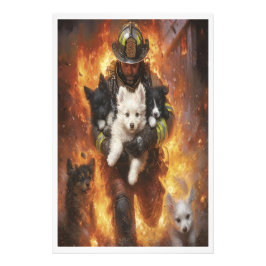 Bless the Heroes Fototryck