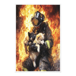 Bless the Heroes Fototryck