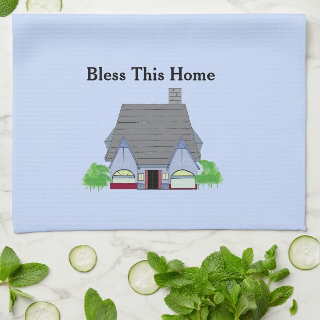 Bless this Home Kökshandduk (Vikta)