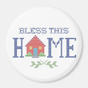 Bless this Home Magnet