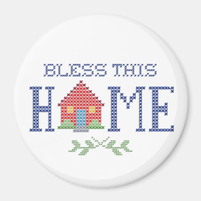 Bless this Home Magnet (Framsidan)