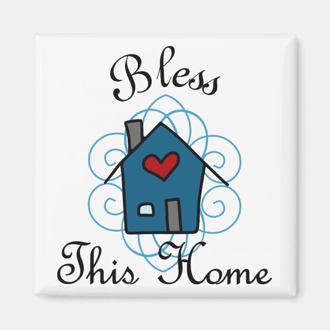 Bless this Home Magnet (Framsidan)