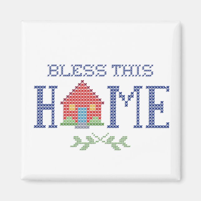Bless this Home Magnet (Framsidan)