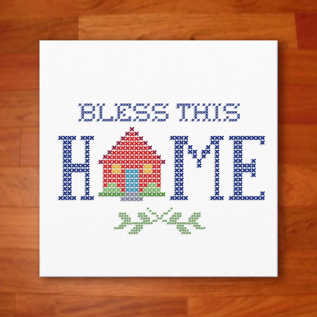 Bless this Home Papper Napkins Pappersservett (Add a touch of warmth to your gatherings with our "Bless This Home" paper napkins.)