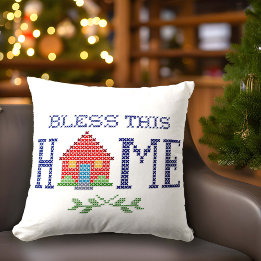 Bless this Home Pilling Kudde