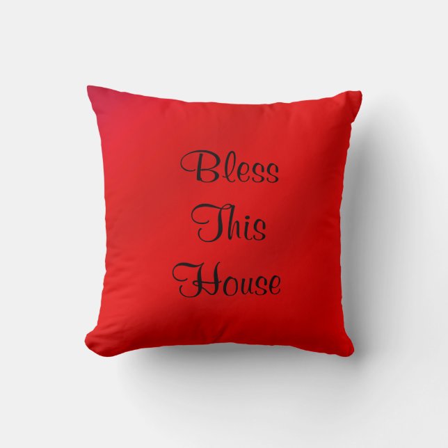 Bless this House, Peace over all, Red Square Kudde (Framsida)