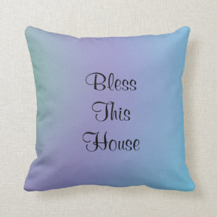 Bless this House, Peace, Violet Blue Square Kudde
