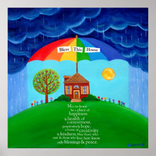 Bless this House-välsignelse for the Home Poster
