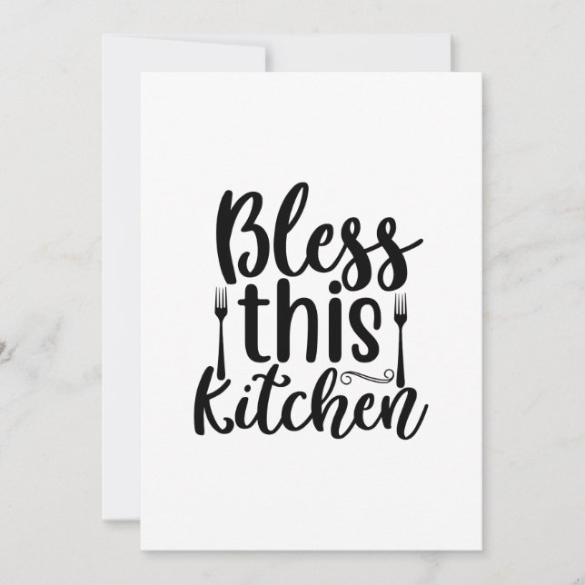 Bless this Kitchen (Framsida)