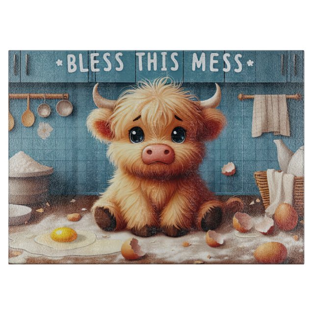 Bless This Mess Cutting Board (Framsidan)