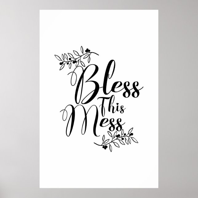 Bless this Mess Poster (Framsidan)