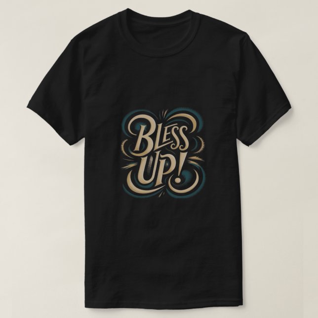 Bless up t shirt (Design framsida)