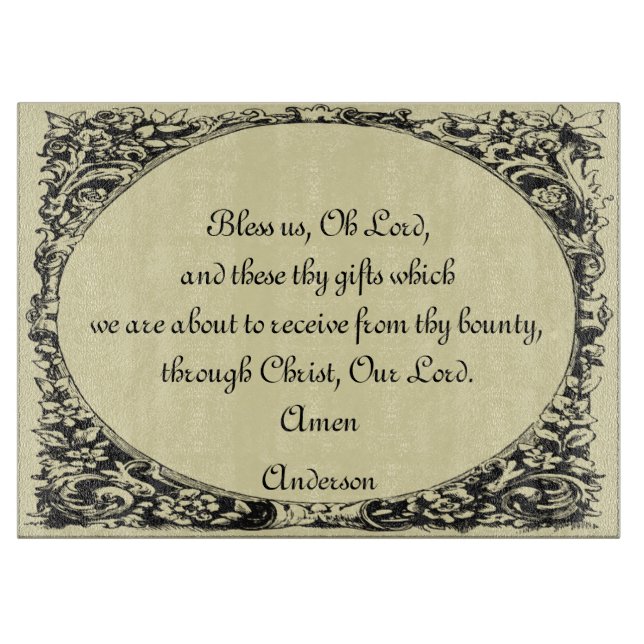 Bless Us, Herre (Framsidan)