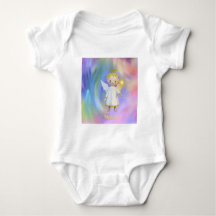 ´Bless You´ regnbågsvit baby bodysuit
