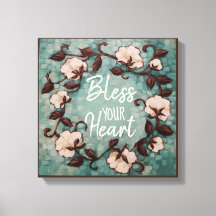 "Bless your Heart" Cotton WAN-utandningsefterstöte