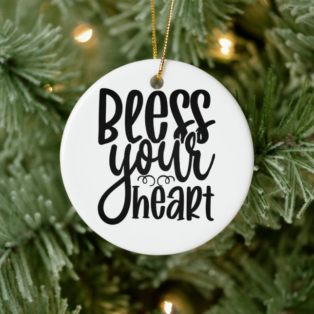 Bless your Heart Julgransprydnad Keramik (Träd)