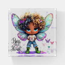 Bless your Heart Lil Fairy Paperweight