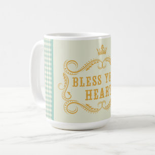 Bless Your Heart Southern Quote Kaffemugg