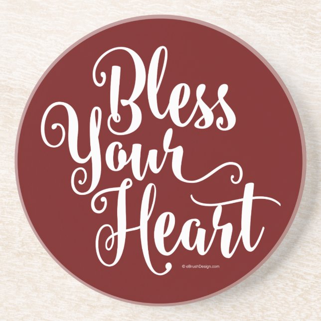 Bless your Heart Underlägg Sandsten (Framsidan)