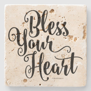 Bless your Heart Underlägg Sten