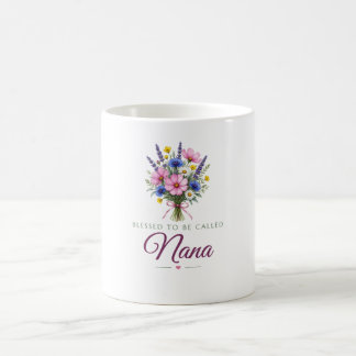 Blessad att kallas för Nana kaffemugg