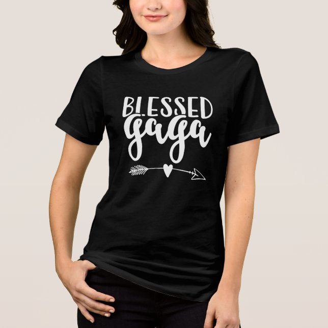 Blessad Gaga T Shirt (Framsida)