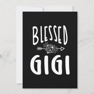 Blessad Gigi Tröja Morsdagspresenter Inbjudningar