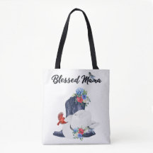 Blessad Mamma med Cowboy Stövlar/Hatt & Blommor/Få