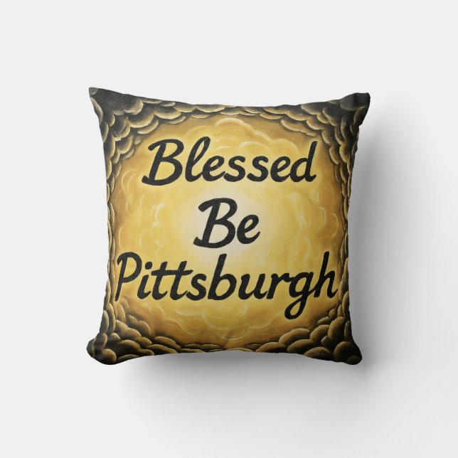 BlessadVarPittsburgh Kudde (Framsida)