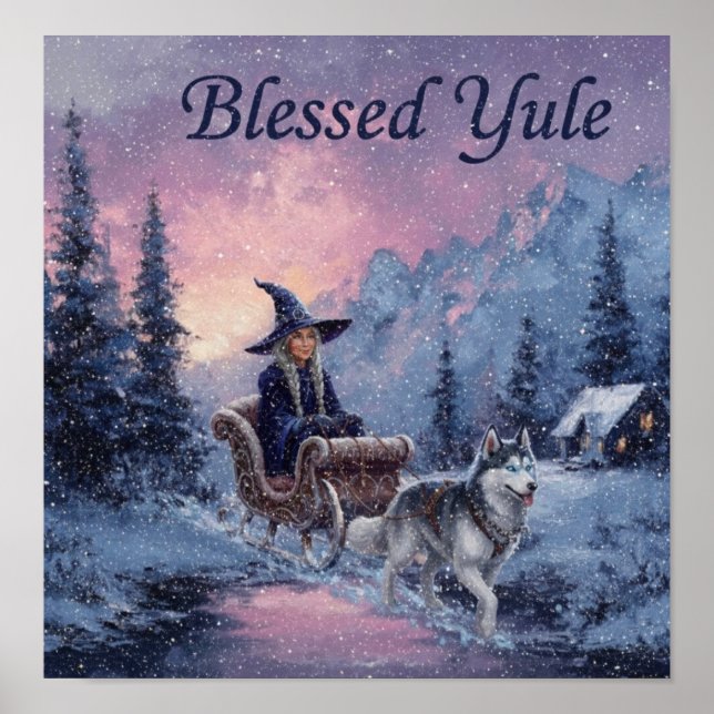 BlessadYuleHäxa Poster (Framsidan)