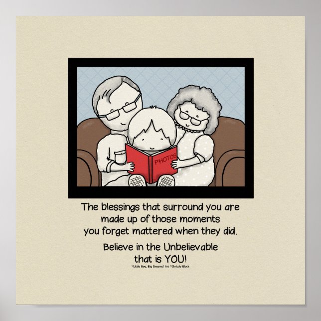 Blessar som omger dig poster (Framsidan)